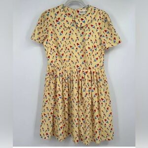 Tailor & Twirl Rocket Pop Print Dress Sz L